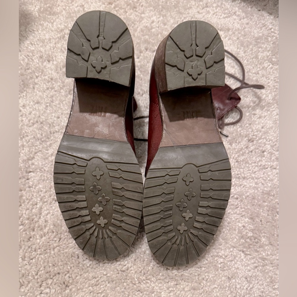 Frye Lace Up Karen Combat Boots - Picture 7 of 10